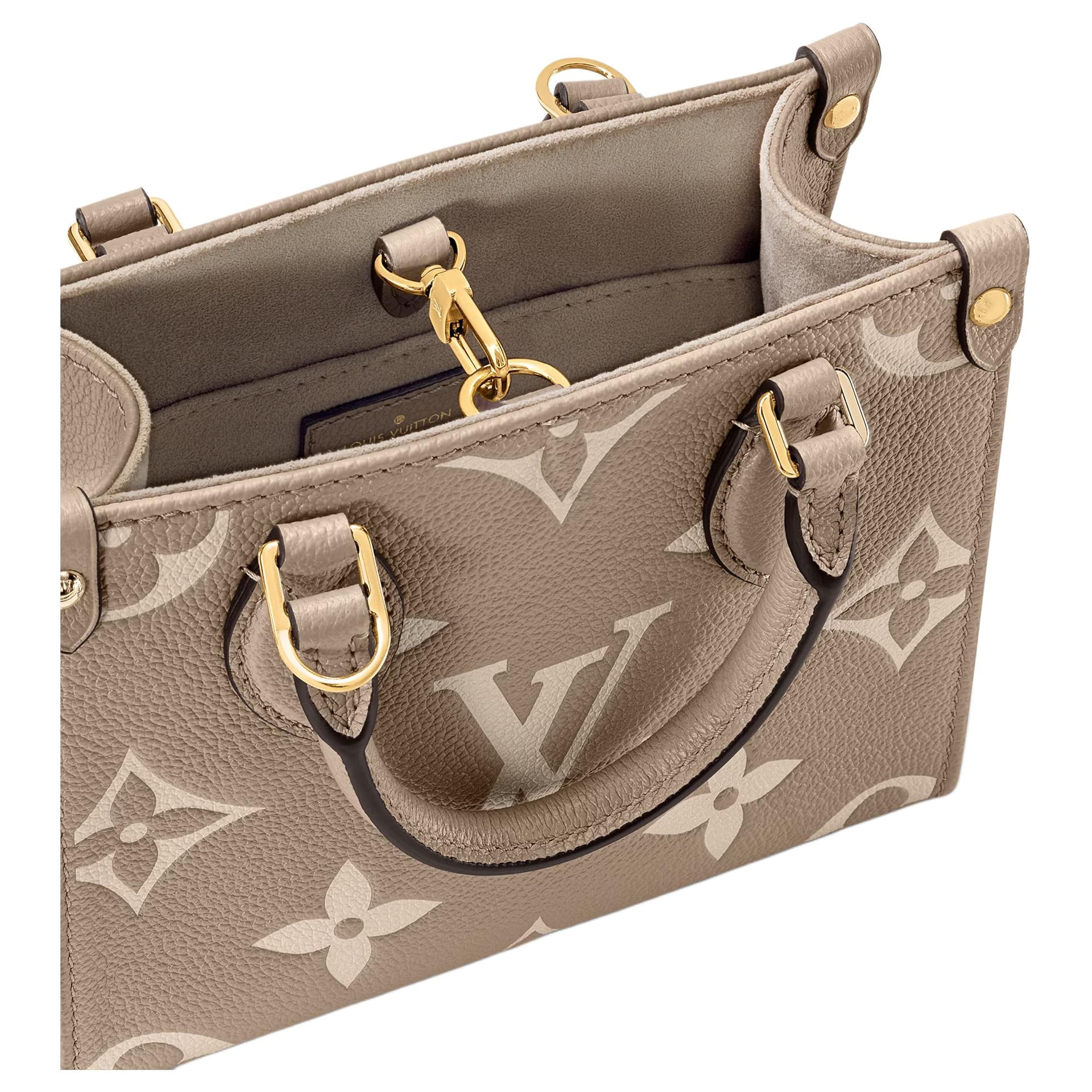 Сумка Louis Vuitton Onthego BB Dove Grey Cream - изображение 7
