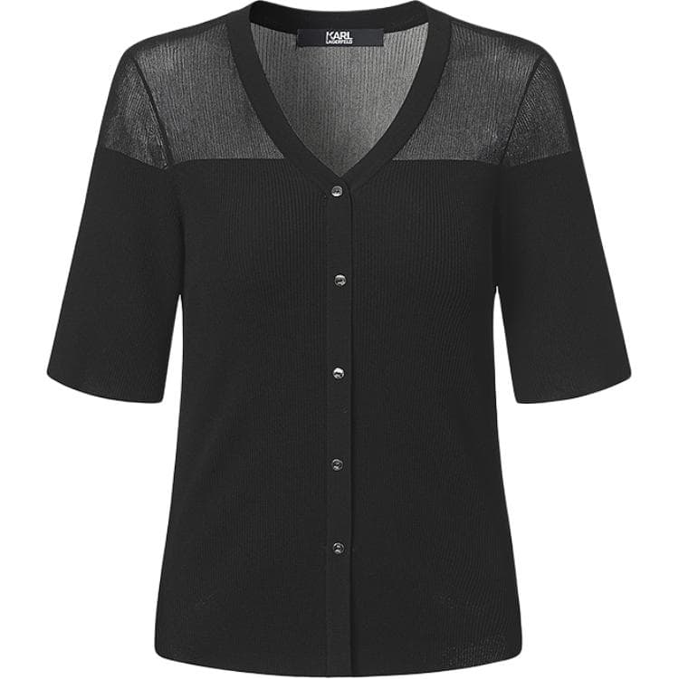 Кофта KARL LAGERFELD Трикотаж Женские Черный - изображение 1