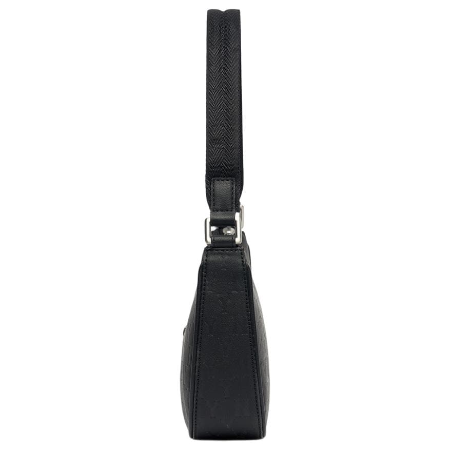 Мини-сумка MLB Monogram Shoulder Bag Black Gold - изображение 3