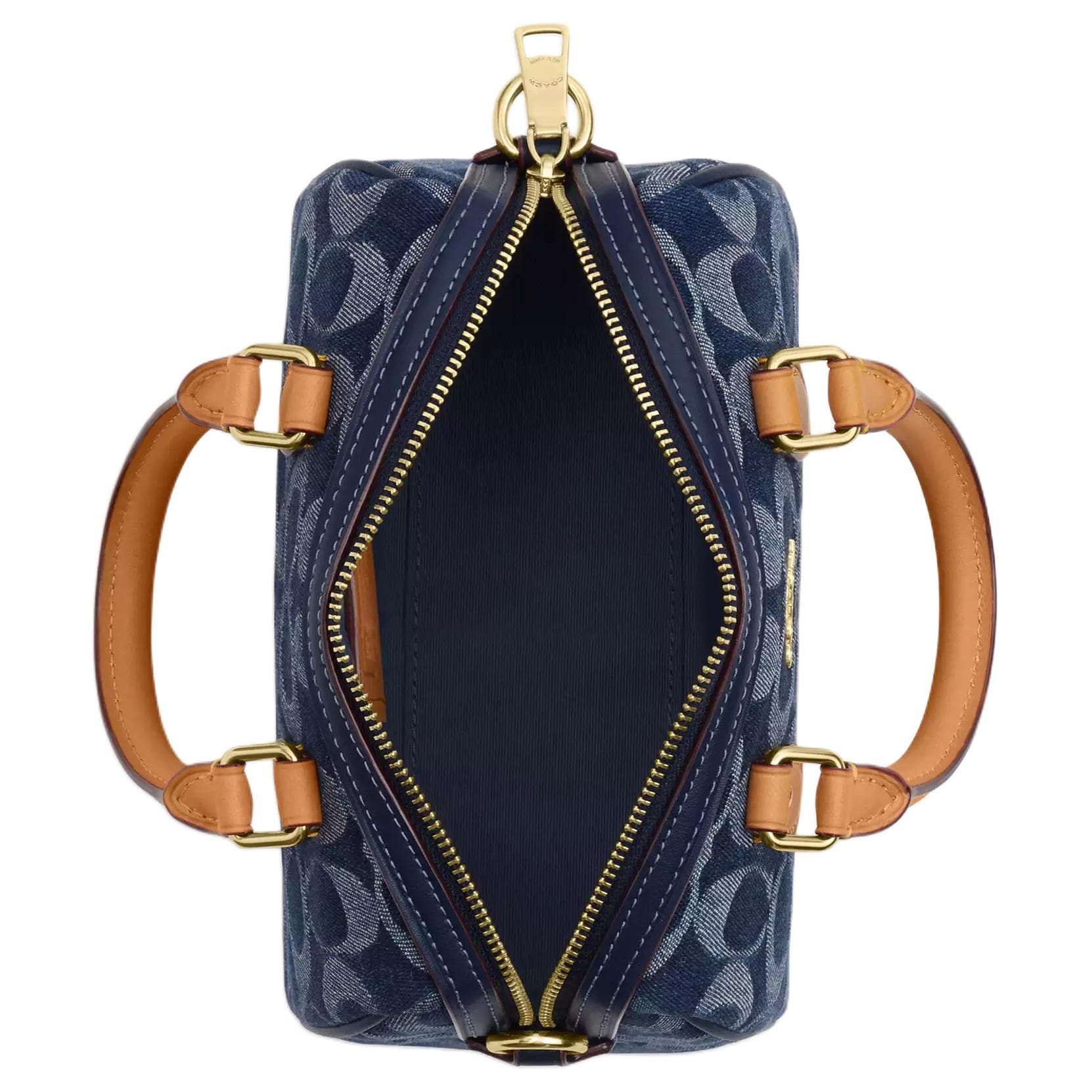 Сумка COACH Rowan 18 Denim Blue - изображение 3