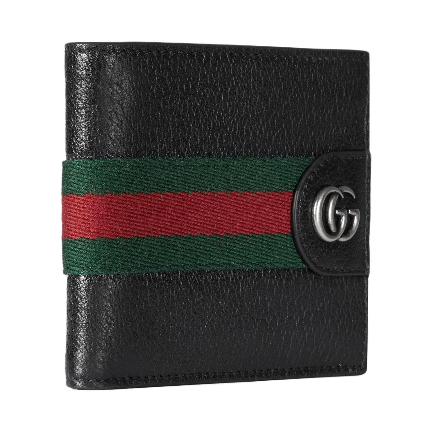 Кошелек Gucci Ophidia Кожа с Тканевыми Кошельками Мужской Черный - изображение 2