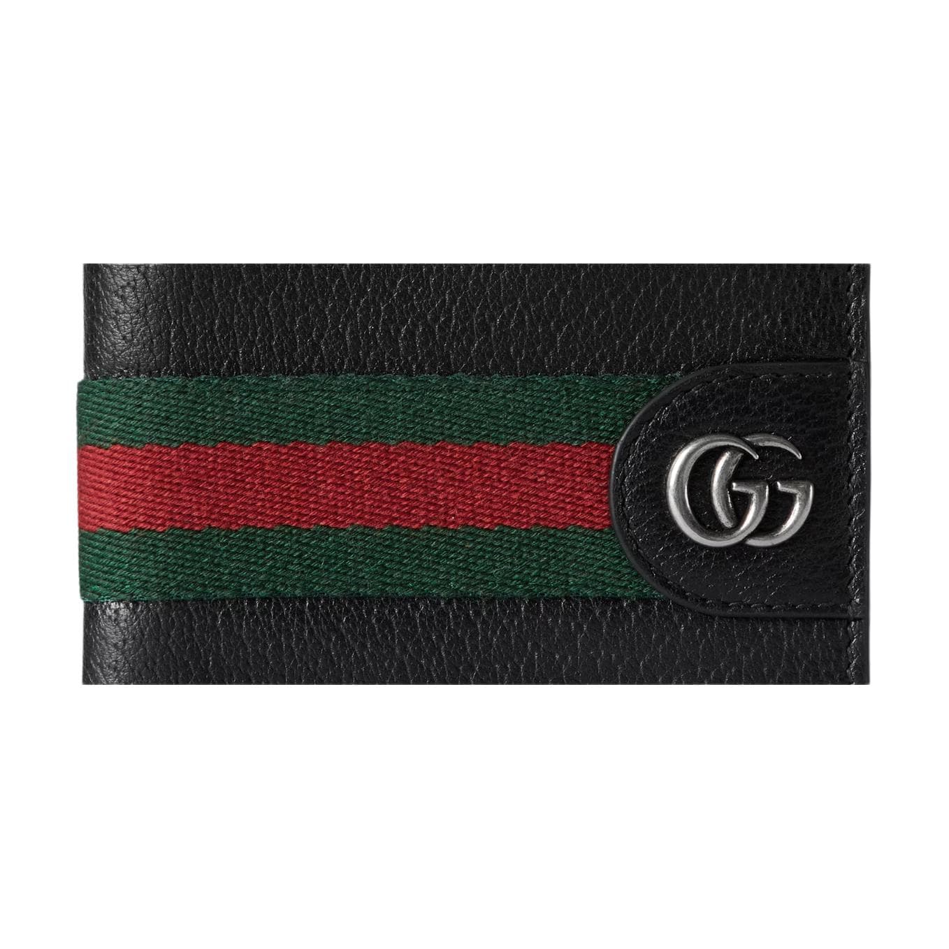 Кошелек Gucci Ophidia Кожа с Тканевыми Кошельками Мужской Черный - изображение 6
