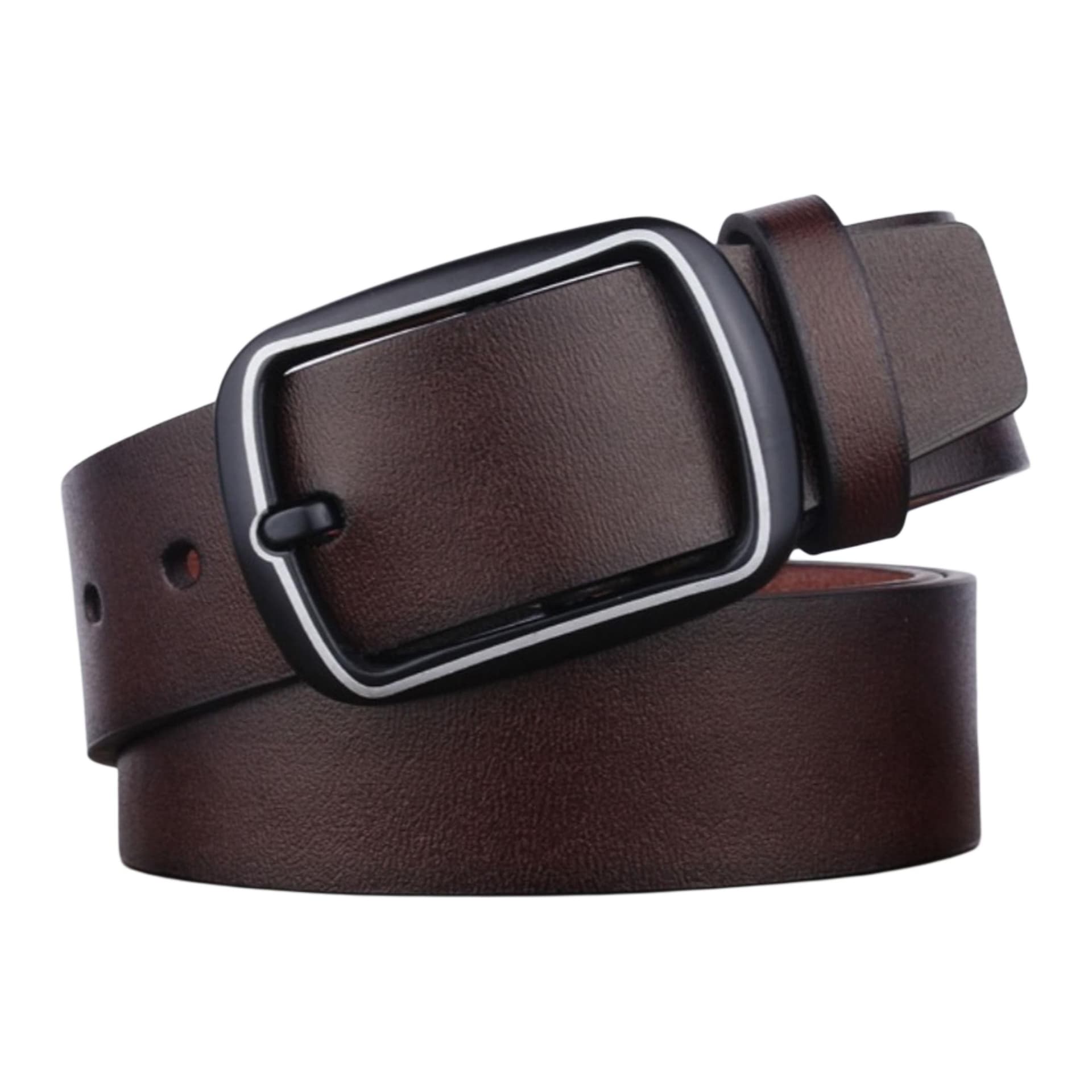 Ремень JEANSWEST Пояса из кожи PU (полиуретан) мужской 3,7 см - изображение 2