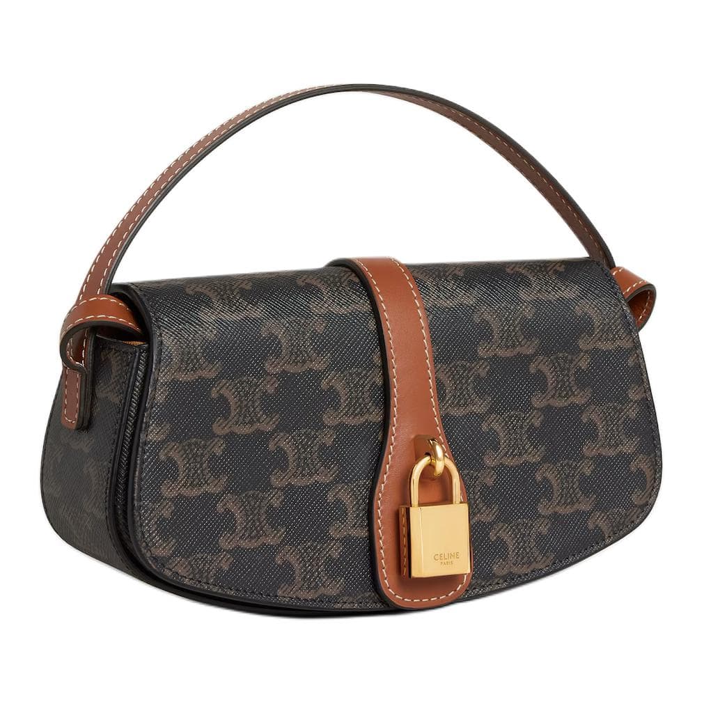 Сумка CELINE Triomphe Canvas Mini Bag - изображение 2