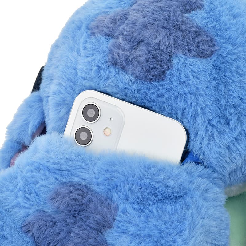 Мягкая игрушка Disney x Disney Store Stitch Японский стиль СЕРИЯ Куклы Съемный ремешок Плюшевая сумка через плечо Кукла 31 см высокая - изображение 4