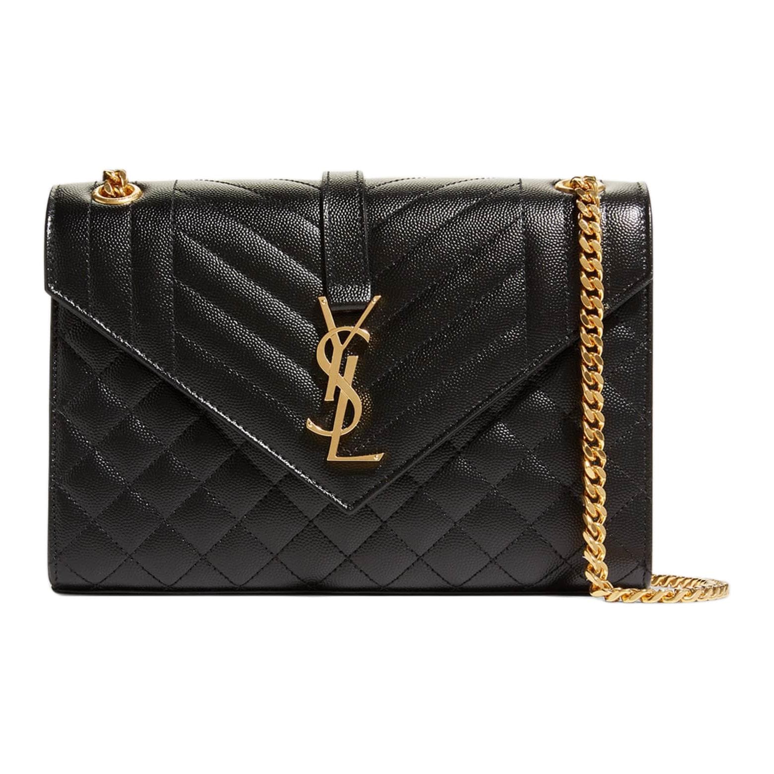Сумка через плечо Saint Laurent Envelope Bag Black - изображение 1