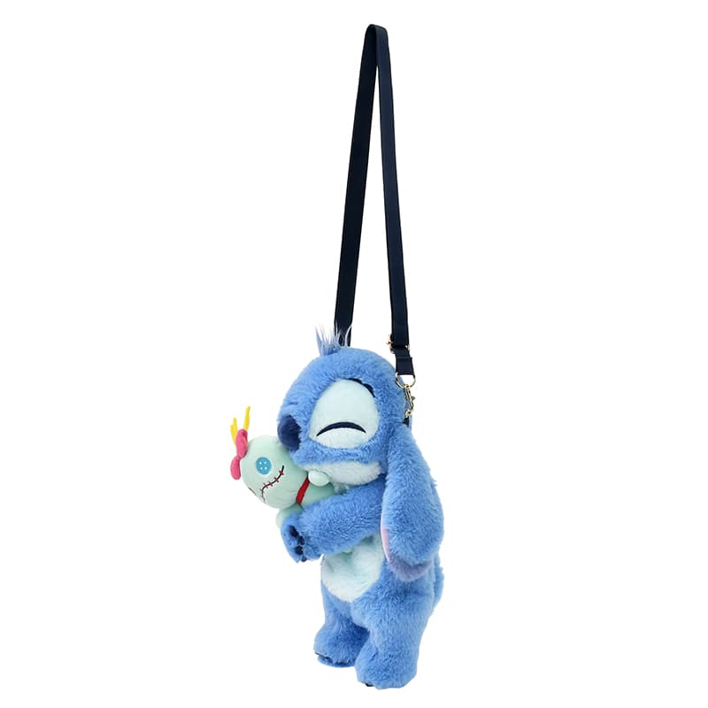 Мягкая игрушка Disney x Disney Store Stitch Японский стиль СЕРИЯ Куклы Съемный ремешок Плюшевая сумка через плечо Кукла 31 см высокая - изображение 2