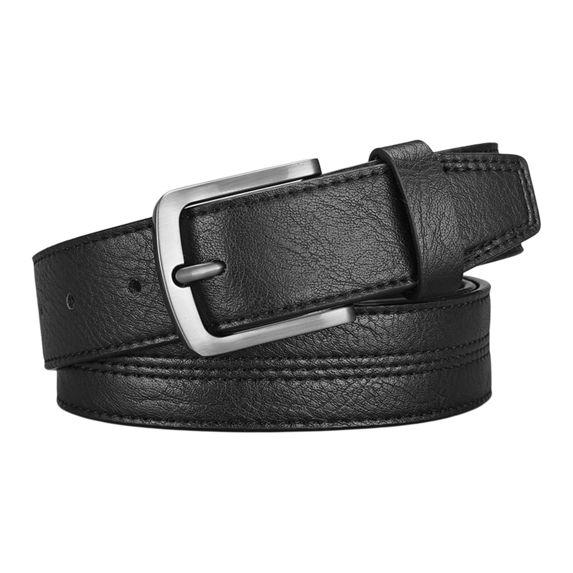 Ремень JEANSWEST Пояса из кожи PU (полиуретан) мужской 3,5 см - изображение 4