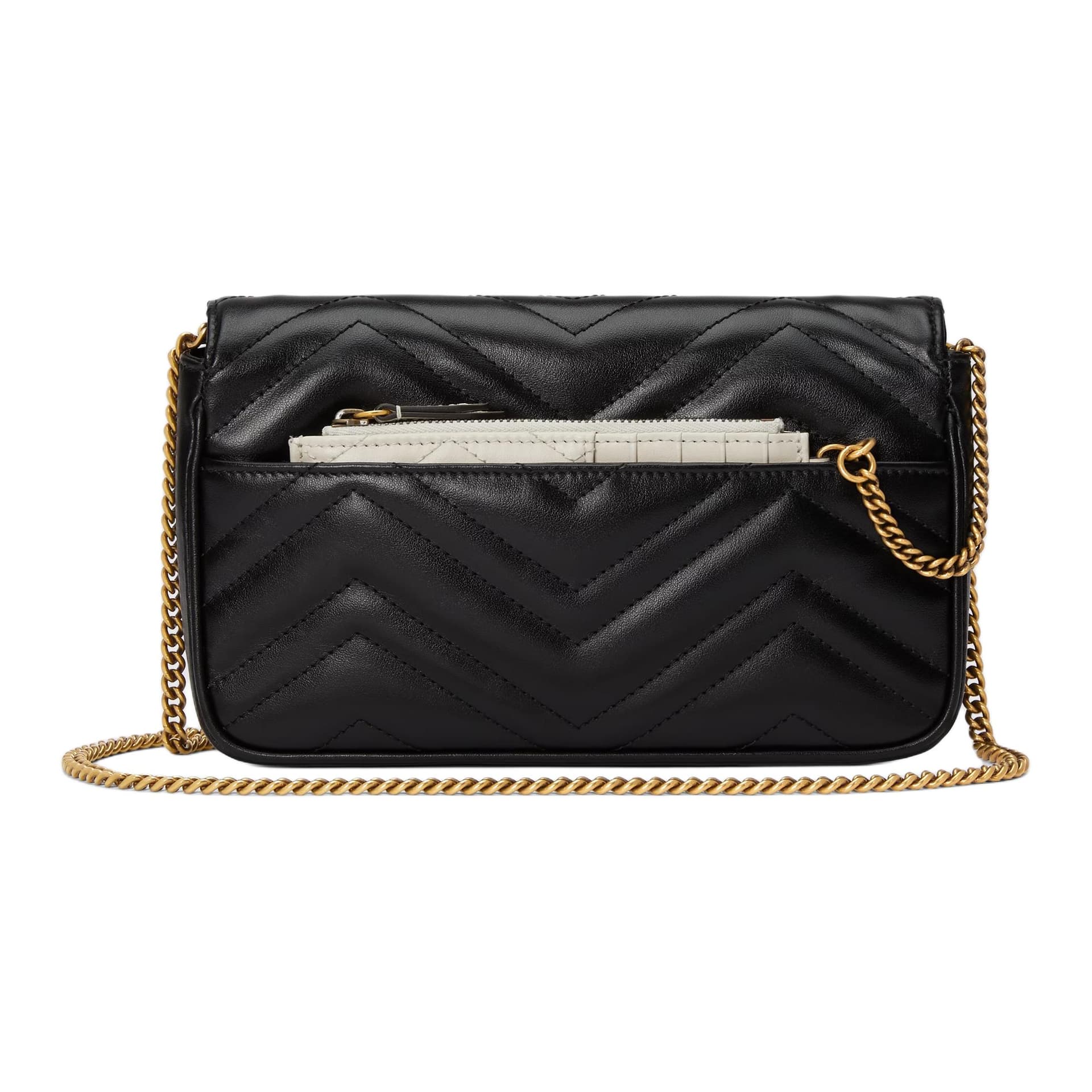 Сумка через плечо Gucci GG Marmont Mini - изображение 4