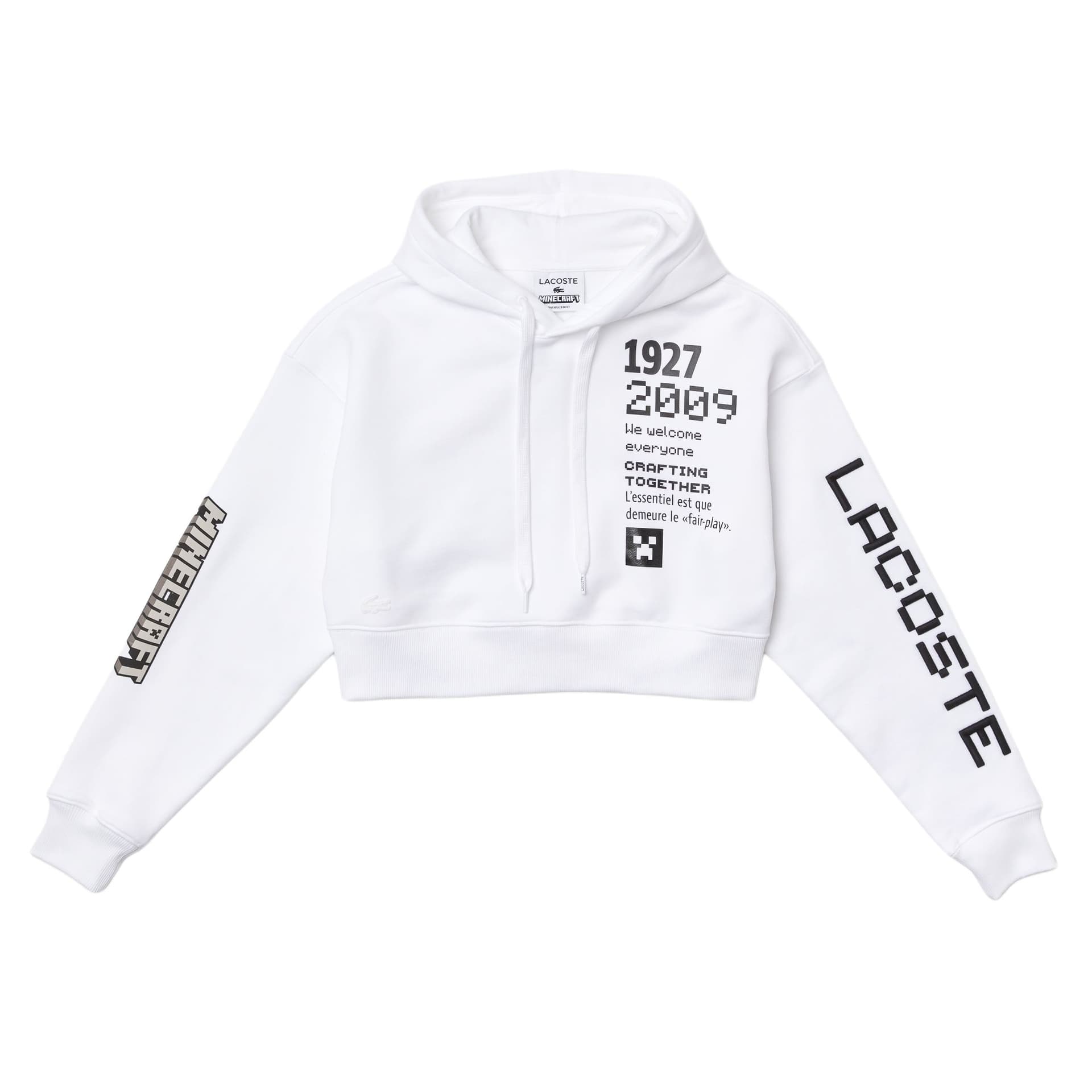 Худи LACOSTE x Minecraft - изображение 1