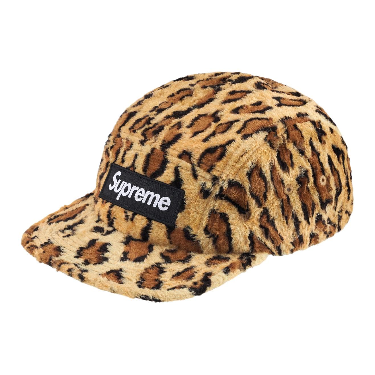 Кепка Supreme Вискоза Хлопок Ткань Бархатные Кепки Унисекс Желтые - изображение 1