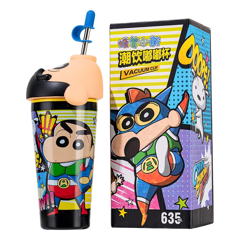 Crayon Shinchan Pouty SHIN Термос с изоляцией кружка 635 мл - изображение 1