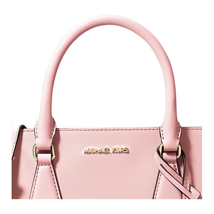 Сумка MICHAEL KORS SHEILA Покрытый холст Одно плечо Сумка Средний Женские Розовый - изображение 4