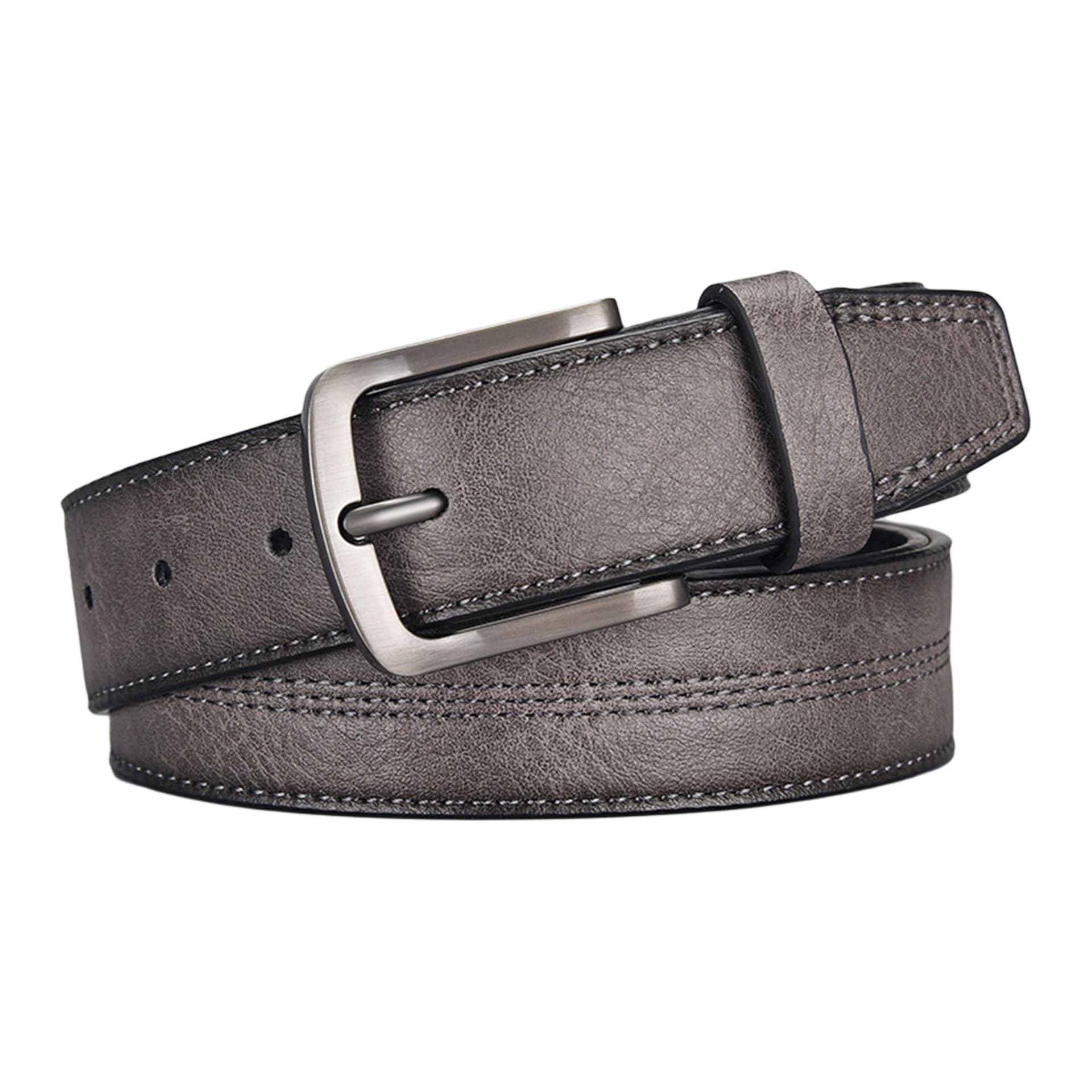 Ремень JEANSWEST Пояса из кожи PU (полиуретан) мужской 3,5 см - изображение 3