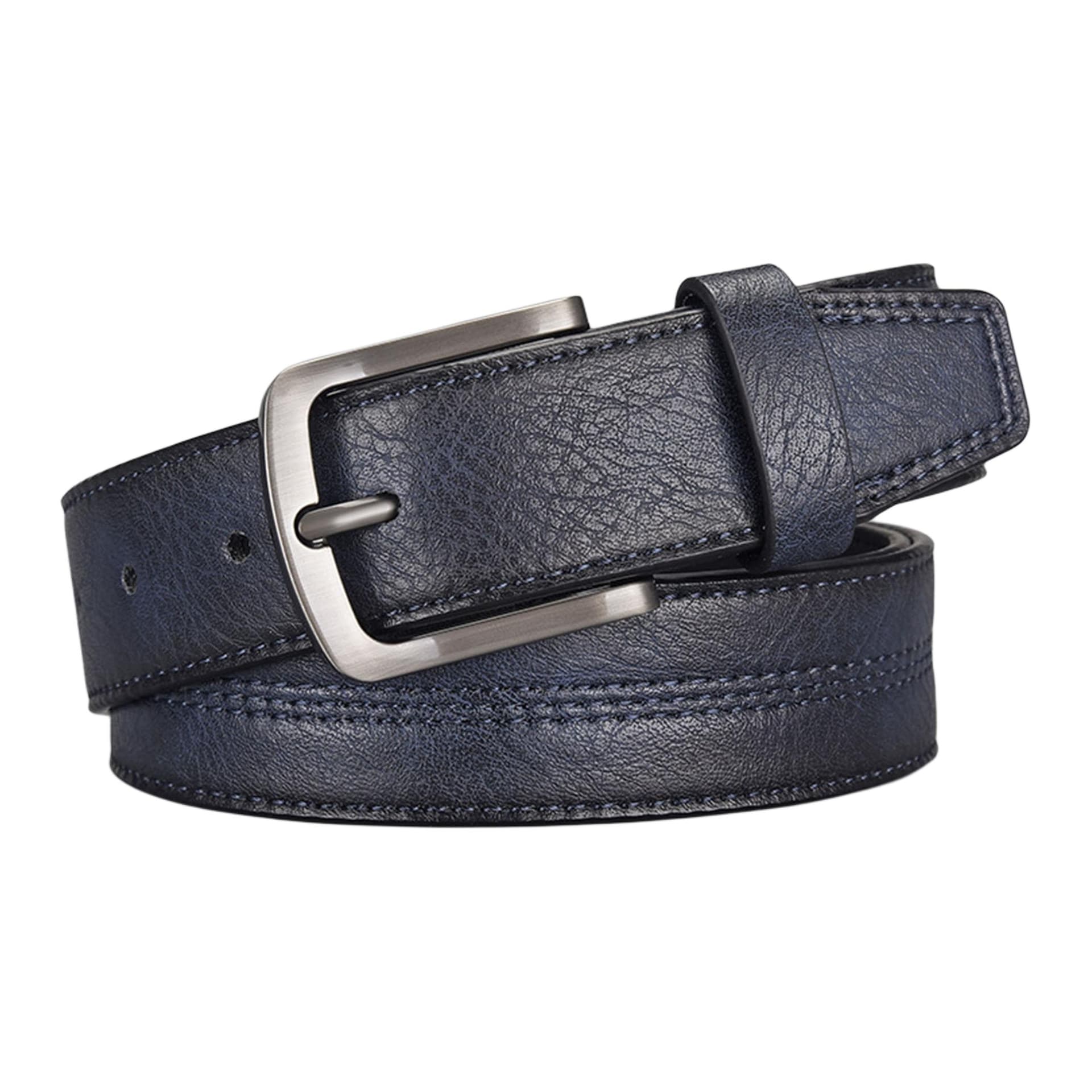 Ремень JEANSWEST Пояса из кожи PU (полиуретан) мужской 3,5 см - изображение 2