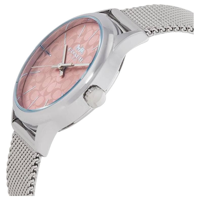 Механические часы COACH Quartz Watch 32mm Pink Dial - изображение 3