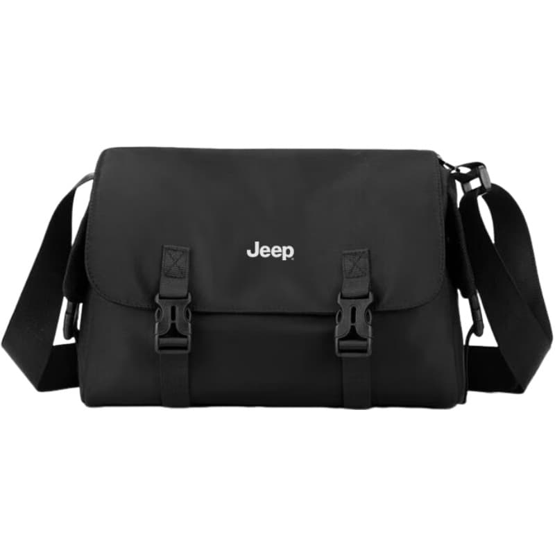 Сумка через плечо Jeep Водонепроницаемая ткань сумки унисекс черный - изображение 1