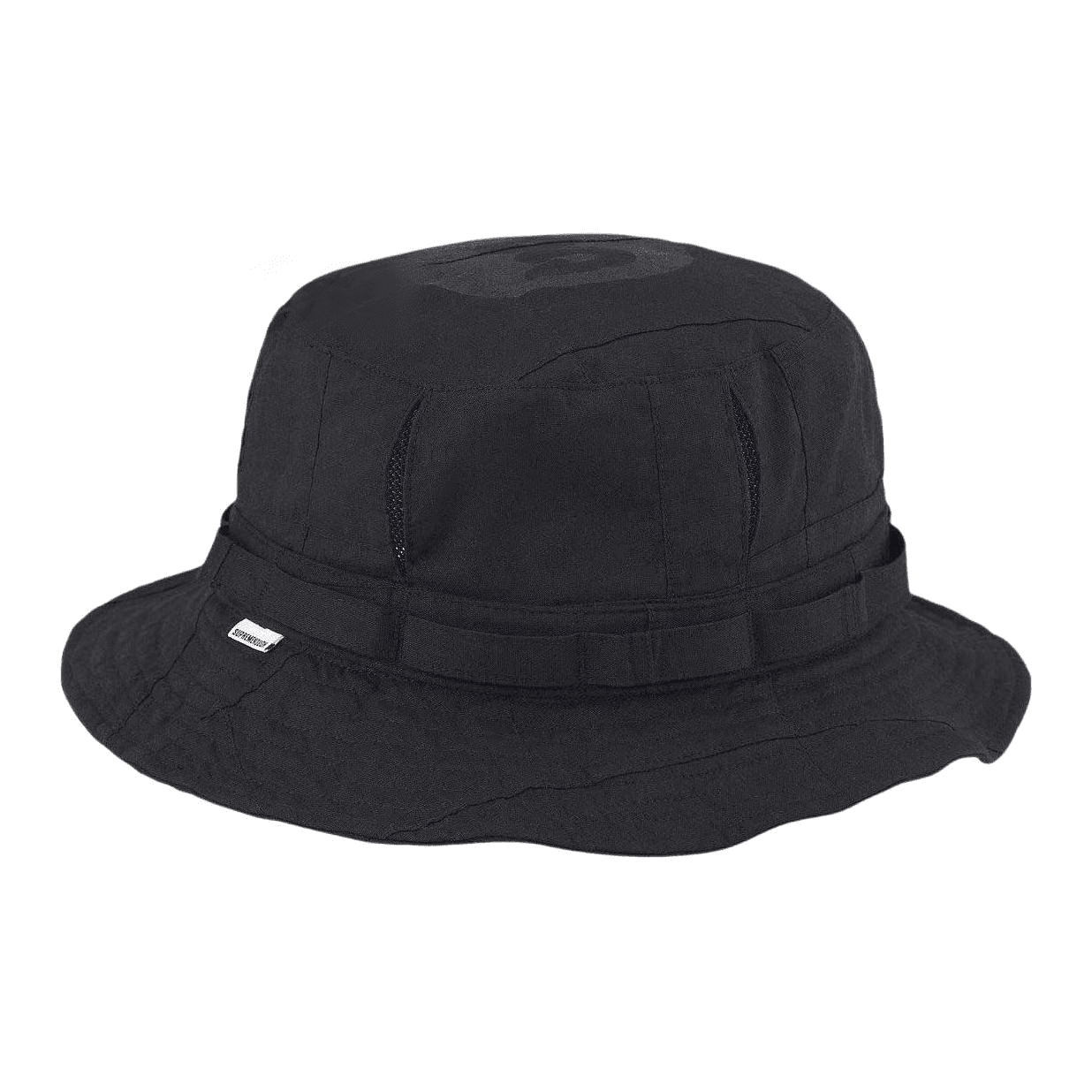 Панама Supreme 100% хлопок Мадрас Панамы Унисекс Черный Многоцветный - изображение 1