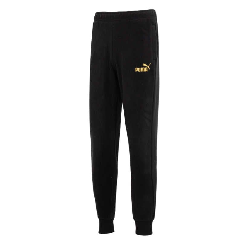 Штаны PUMA Ess+ Tape Golden Track Pants Logo - изображение 1
