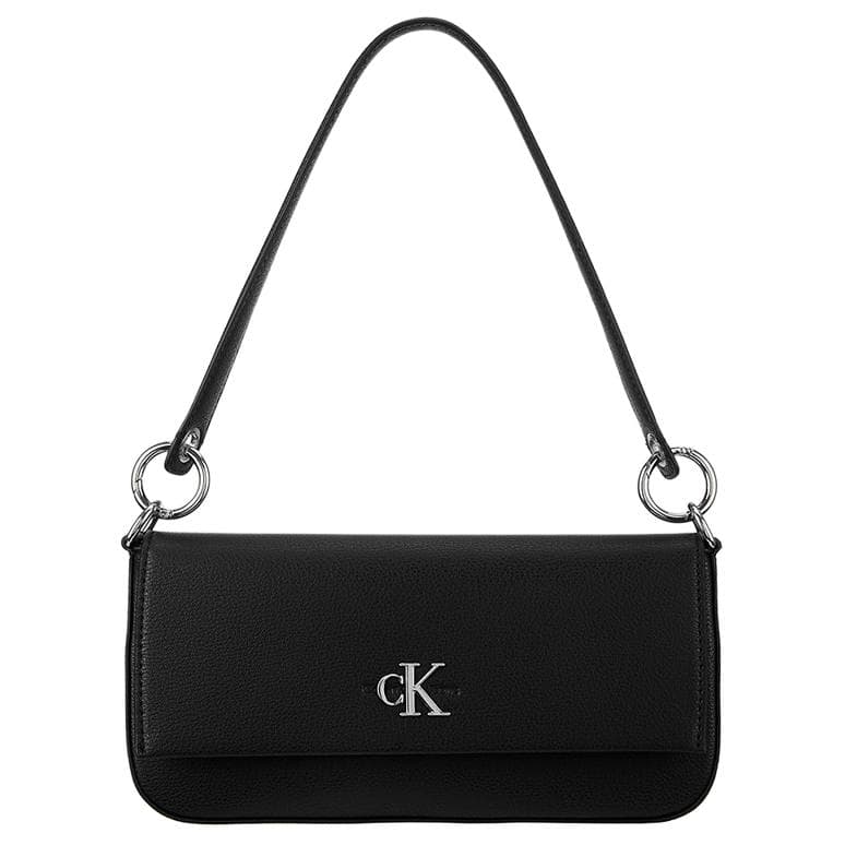 Мини-сумка Calvin Klein Сумка из синтетического материала сумка-багет сумка через плечо сумка на плечо женская черная - изображение 1