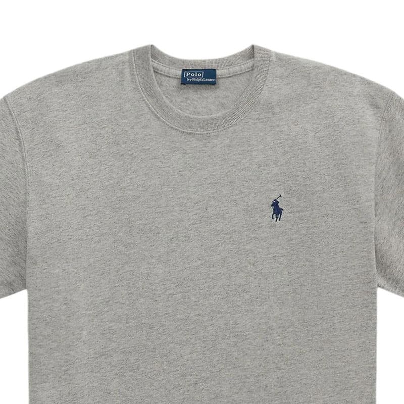 Футболка Polo Ralph Lauren FW25 T Рубашка Женская Галька Речный Каменный Серый Свободный крой - изображение 5