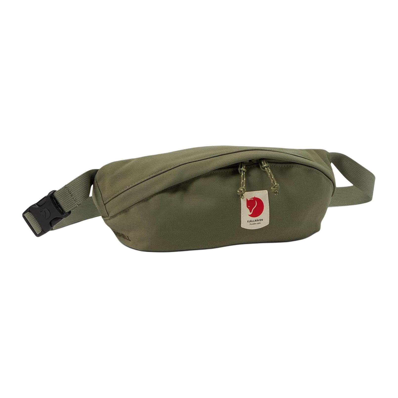 Fjallraven Переработанный нейлон поясная сумка (бандана) среднего размера унисекс зеленая - изображение 1