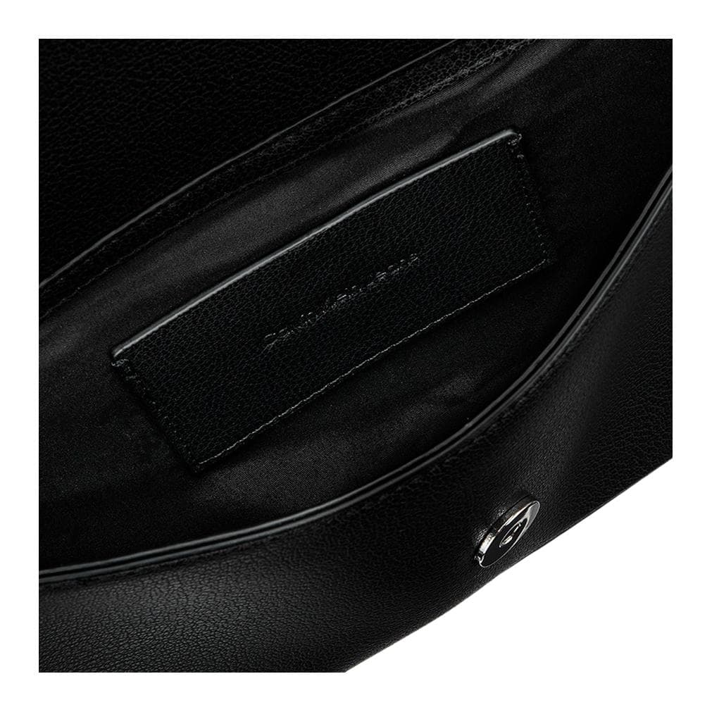 Мини-сумка Calvin Klein Сумка из синтетического материала сумка-багет сумка через плечо сумка на плечо женская черная - изображение 5
