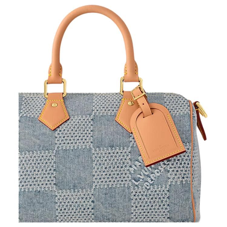 Сумка Louis Vuitton Speedy 25 Denim - изображение 4