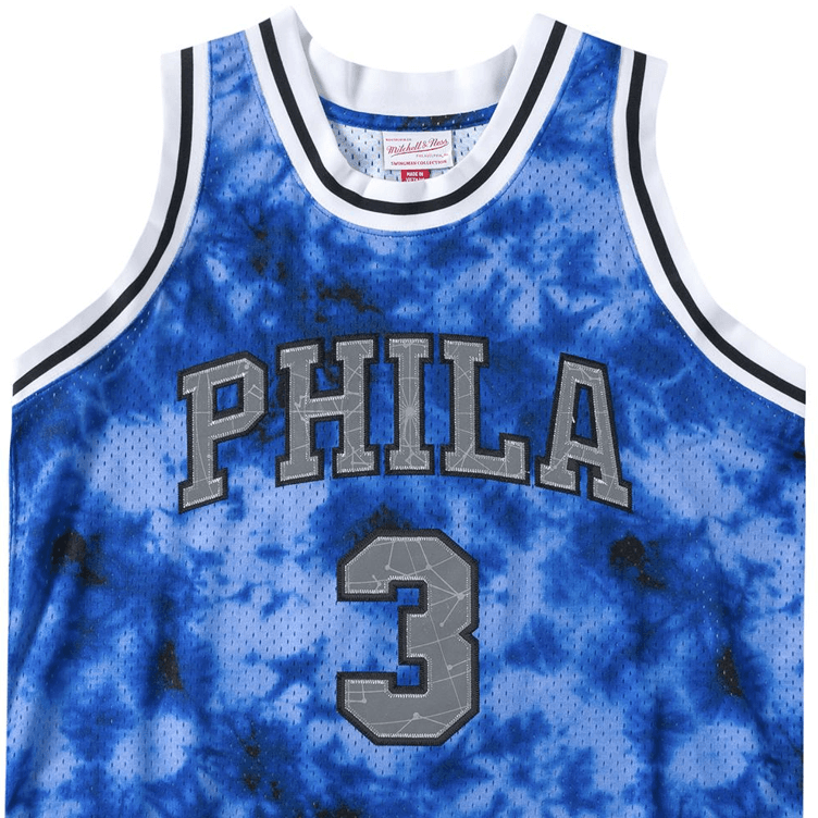 Баскетбольная майка Mitchell Ness NBA SW 96-97 76 3 - изображение 3