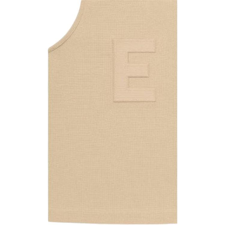 Майка Fear of God Essentials Drop2 SS23 Womens Waffle Tank Sand - изображение 3