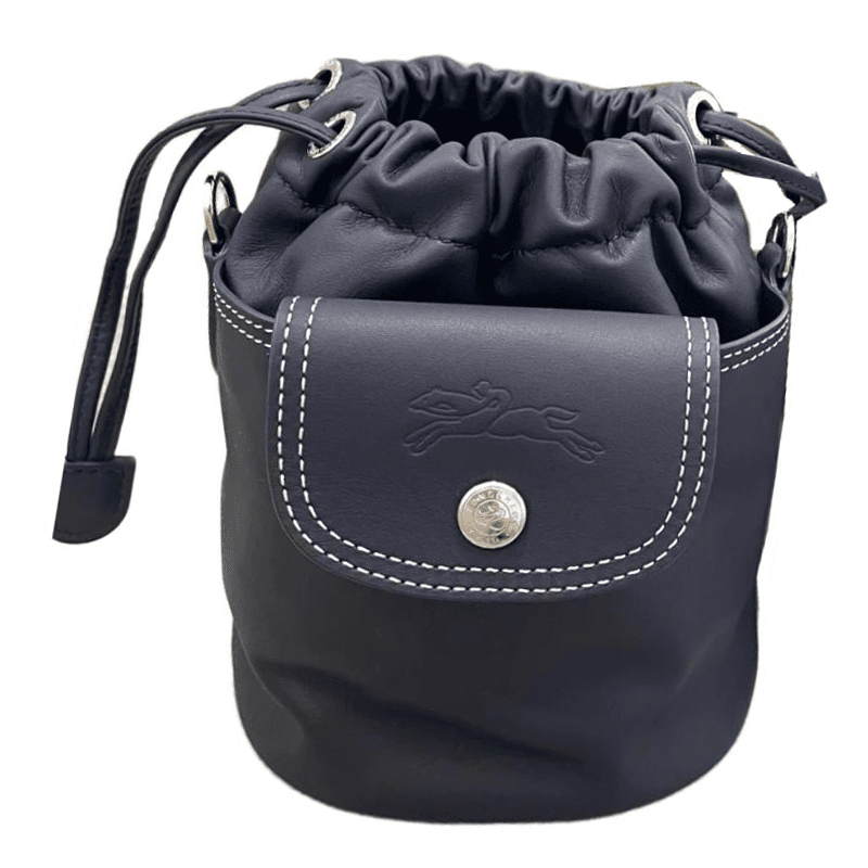 Сумка через плечо LONGCHAMP Le Pliage Xtra Коровья кожа Ведрообразная сумка Сумка через плечо Мини-сумка для женщин Синий - изображение 1