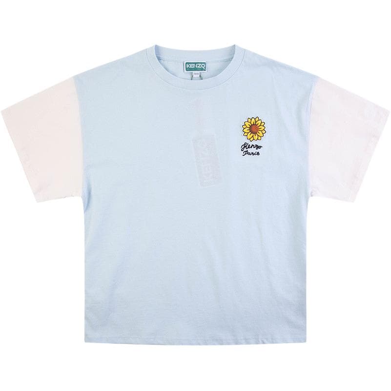 Футболка KENZO Светло-синий Kids Футболки - изображение 1