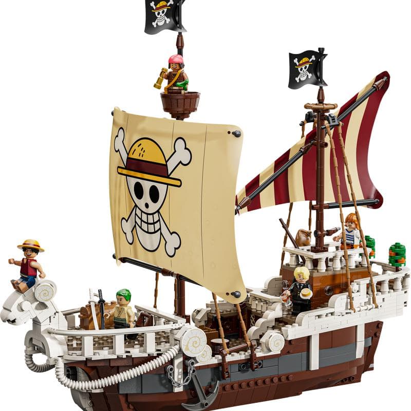 Конструктор LEGO Манки Д. Луффи Ророноа Зоро Нами Going Merry Усопп Санджи Advance Merry Пиратский корабль Конструкторы 1376 шт - изображение 2