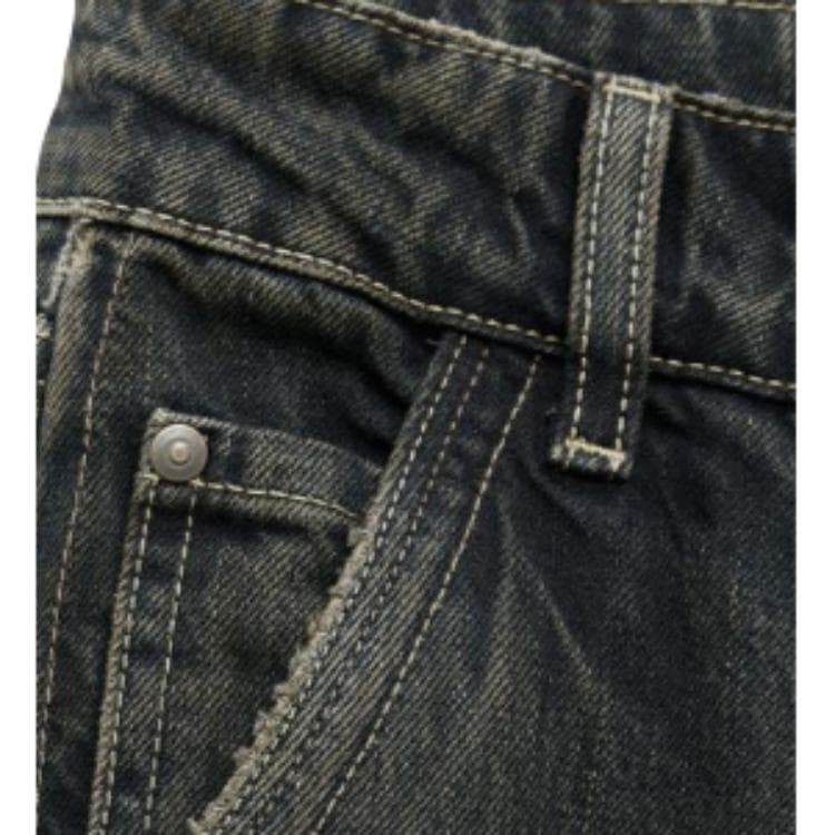 Джинсы ZARA SS25 Джинсы Женские Синий Серый - изображение 4