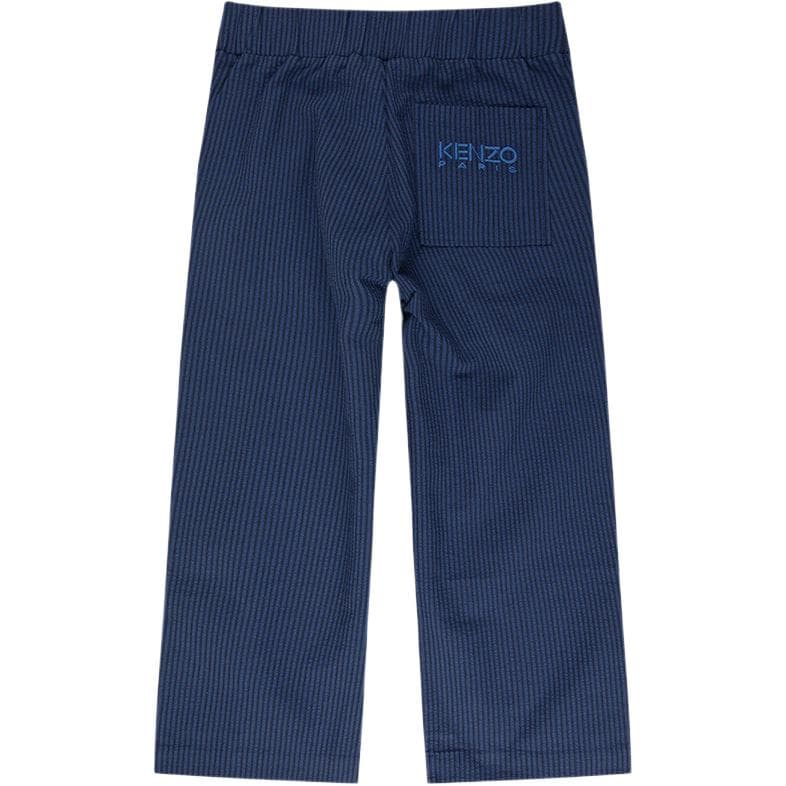 KENZO Темно-синие Kids Брюки - изображение 2