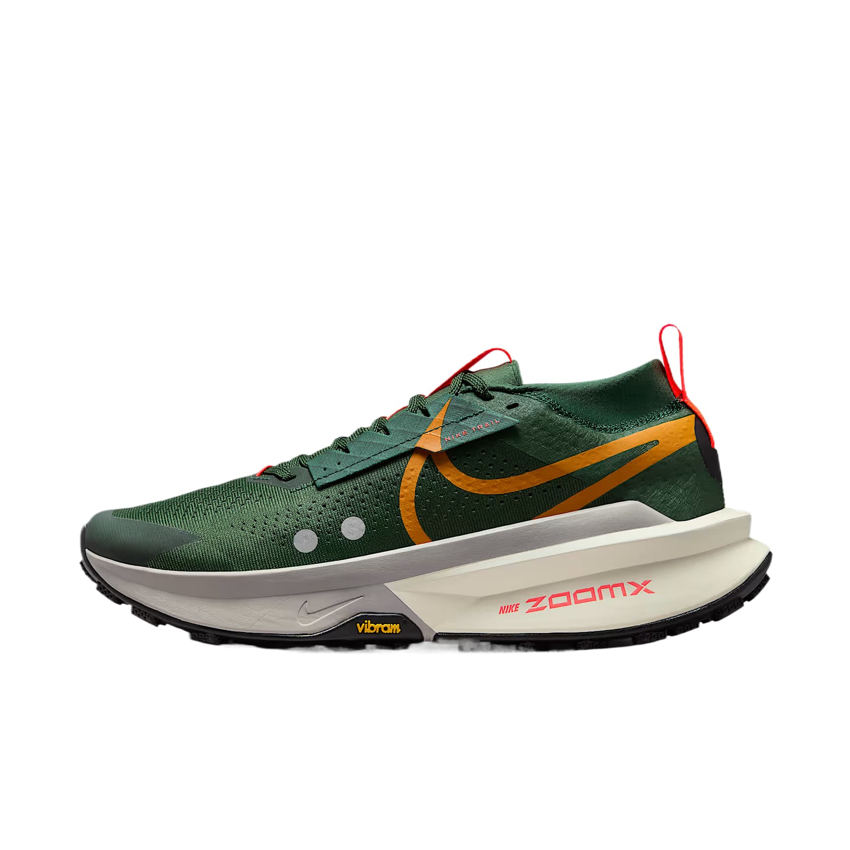 Кроссовки для бега Nike Zegama Trail 2 Low Топ Беговые кроссовки Мужские Зеленые - изображение 1
