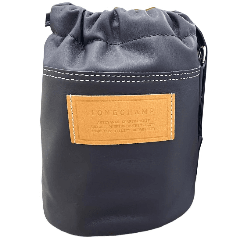 Сумка через плечо LONGCHAMP Le Pliage Xtra Коровья кожа Ведрообразная сумка Сумка через плечо Мини-сумка для женщин Синий - изображение 2