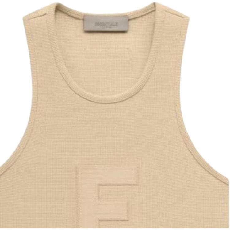 Майка Fear of God Essentials Drop2 SS23 Womens Waffle Tank Sand - изображение 4