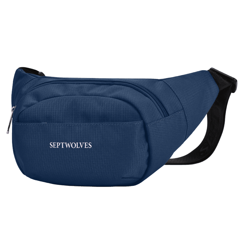 Поясная сумка SEPTWOLVES Oxford поясная сумка (бандана) мужская черная синяя - изображение 1