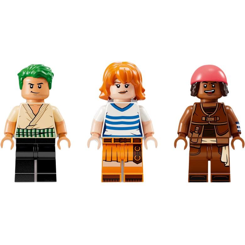 Конструктор LEGO Манки Д. Луффи Ророноа Зоро Нами Going Merry Усопп Санджи Advance Merry Пиратский корабль Конструкторы 1376 шт - изображение 3