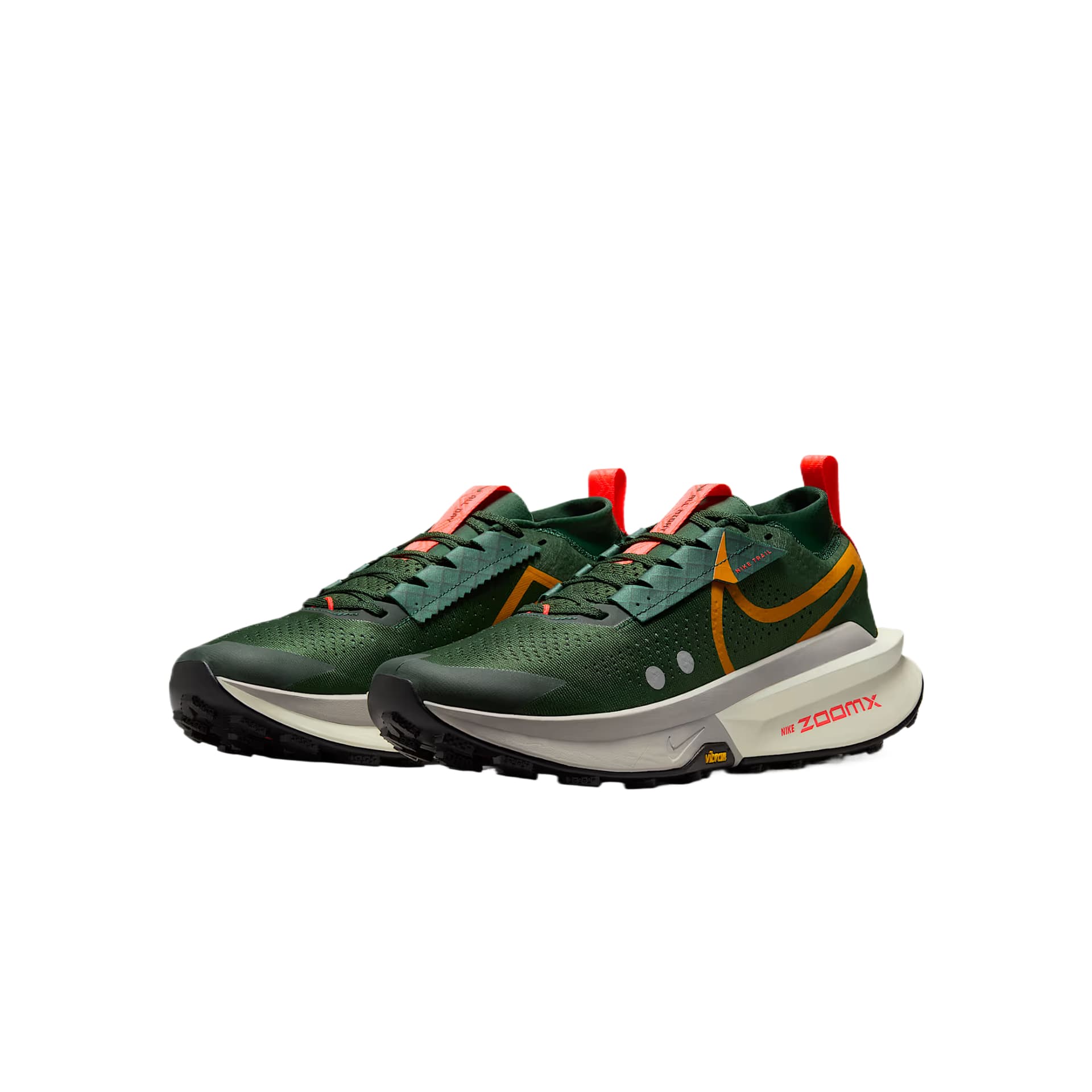 Кроссовки для бега Nike Zegama Trail 2 Low Топ Беговые кроссовки Мужские Зеленые - изображение 2