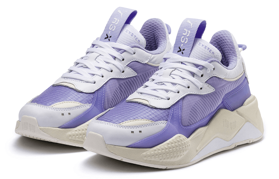 Кроссовки PUMA RS-X Tech White Purple - изображение 3
