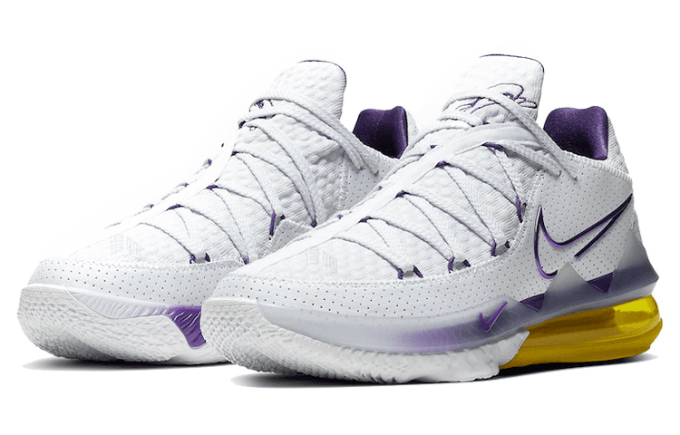 Кроссовки для баскетбола Nike Lebron 17 Low "Lakers Home" - изображение 3