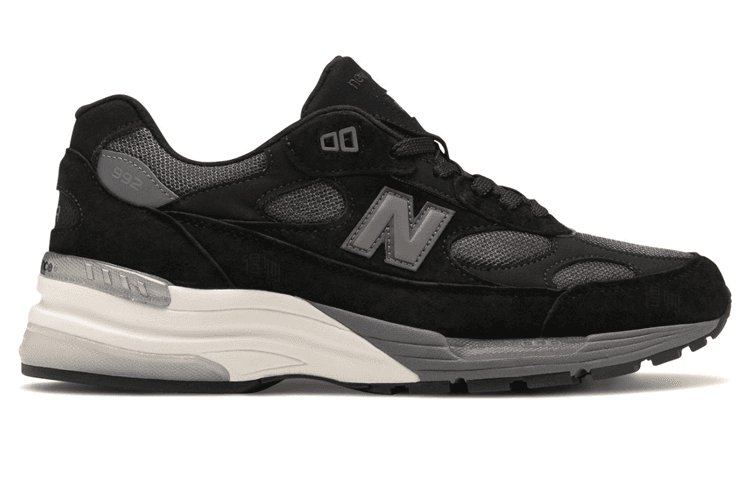 Кроссовки для бега New Balance 992 Black D Width - изображение 2