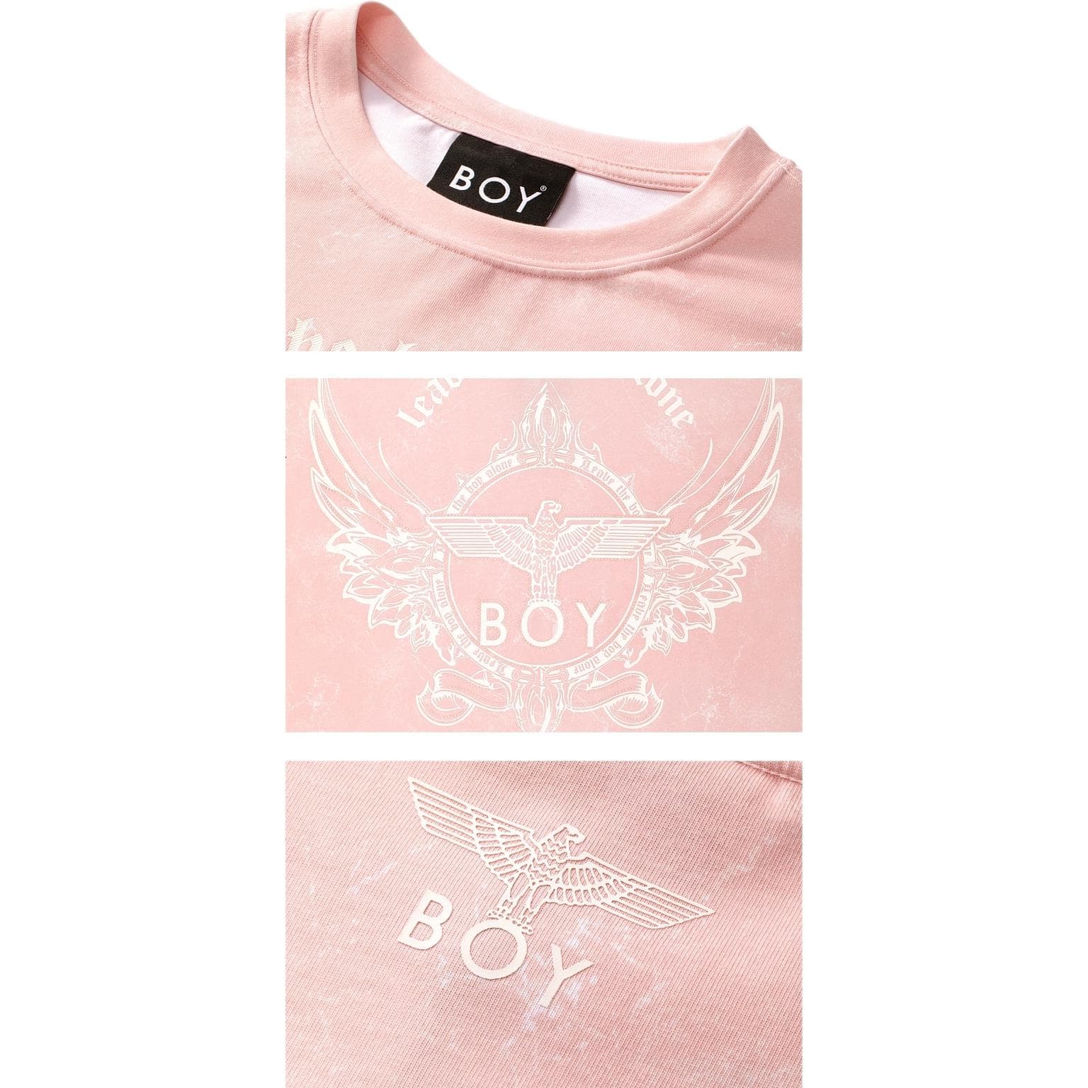 Футболка BOY LONDON Розовые Женские Футболки - изображение 6