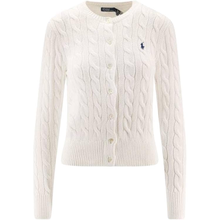 Кофта Polo Ralph Lauren Трикотаж Стандартный Размер Женский Белый - изображение 1