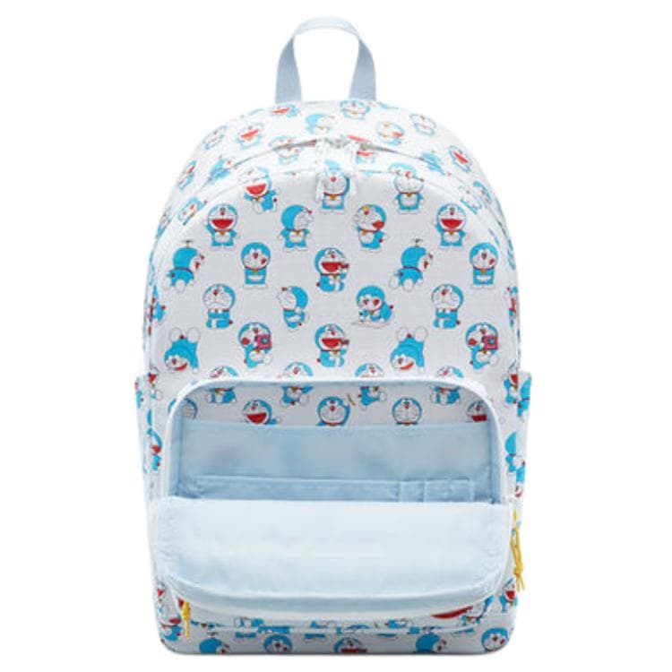 Рюкзак Converse x Doraemon Совместная коллекция GO 2 Рюкзак с принтом персонажа, застежка-молния, унисекс, парный, синий белый - изображение 4