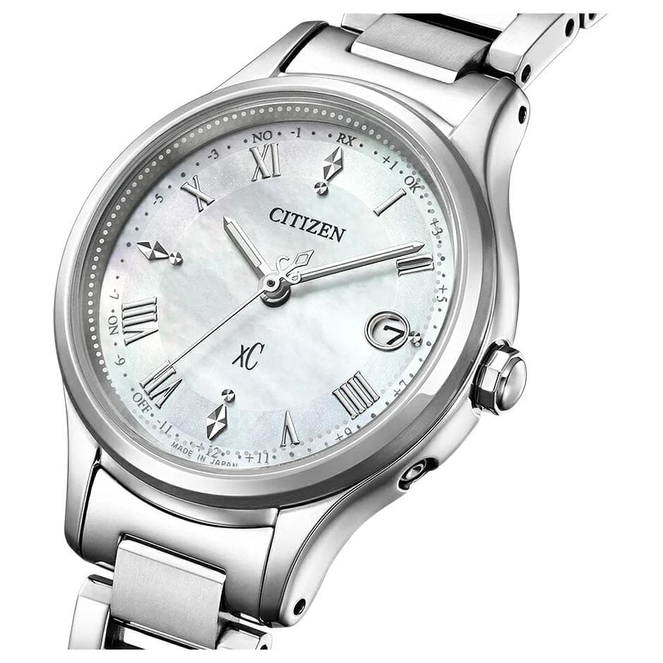 Часы CITIZEN C Radio Watch Hikari ['50' 149262]Y Водонепроницаемый Освежающий вариант Кварцевый механизм Супер титан Шнуровка - изображение 2