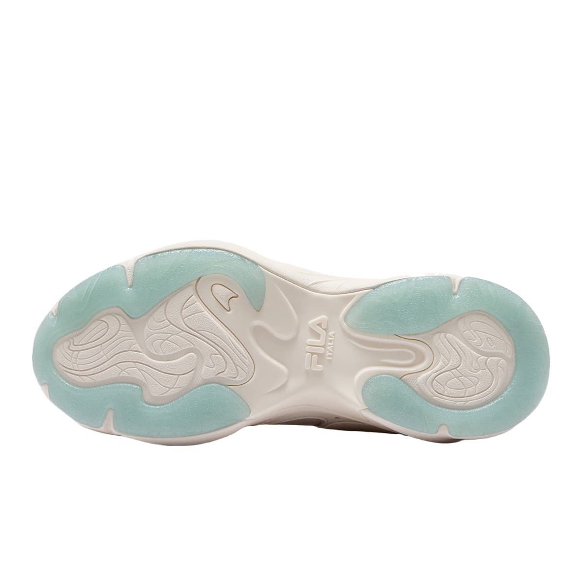 Кроссовки FILA FUSION EVA SLIM Waterdrop Shoes Низкие повседневные женские туфли бежевого цвета - изображение 5