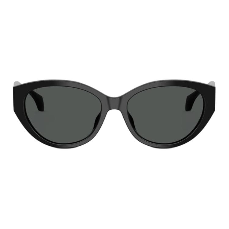 Солнцезащитные очки Versace OVAL SUNGLASSES Женские Черный - изображение 2